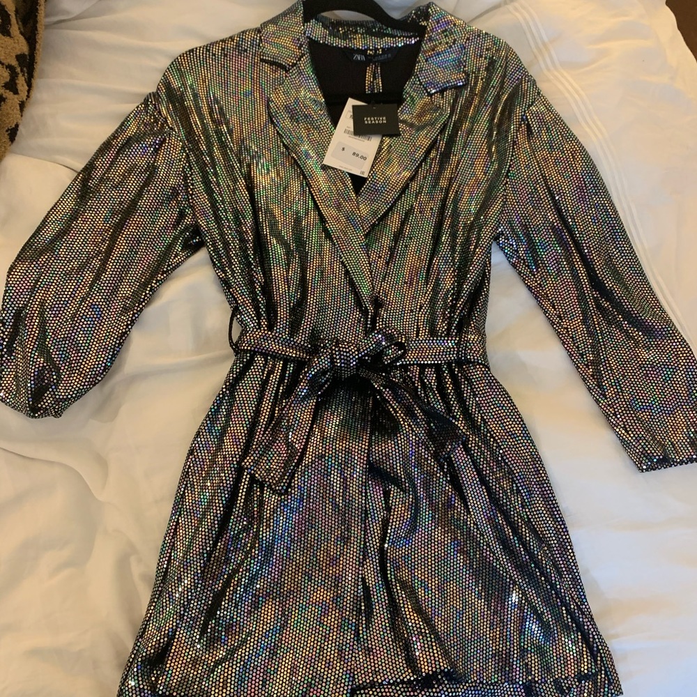 Zara Sparkly Romper - Picture 2 of 3